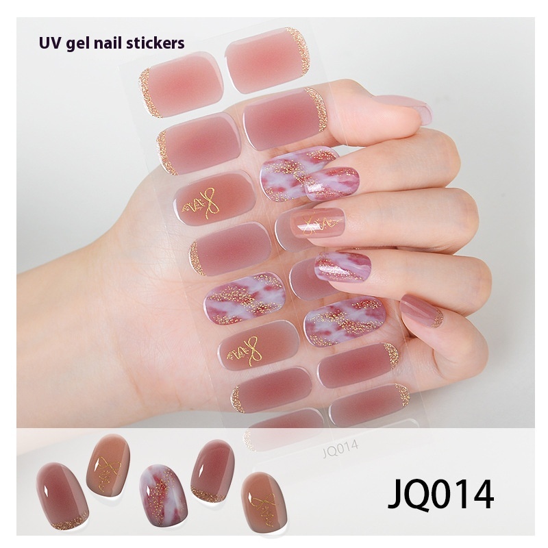 Gel Nail Sticker Light Hardening