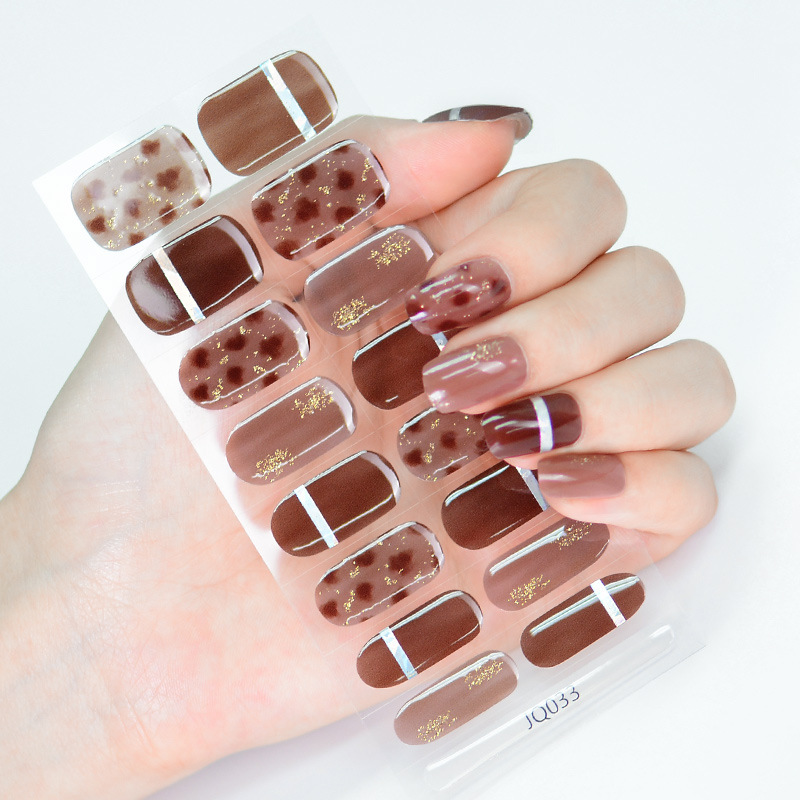 Gel Nail Sticker Light Hardening