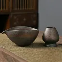 Golden Bowl Whisker Standing