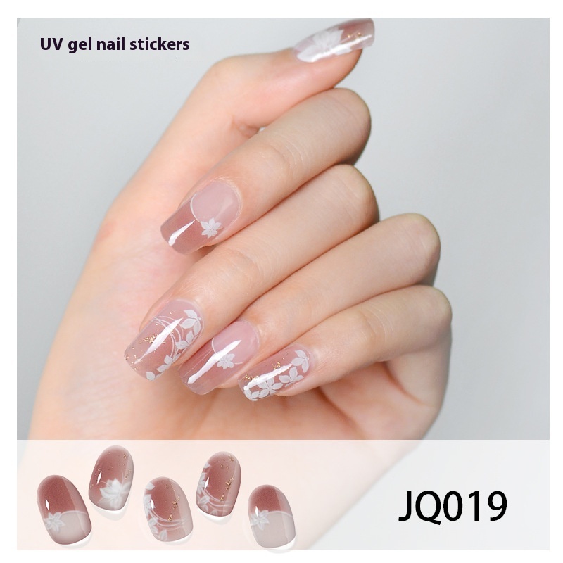 Gel Nail Sticker Light Hardening