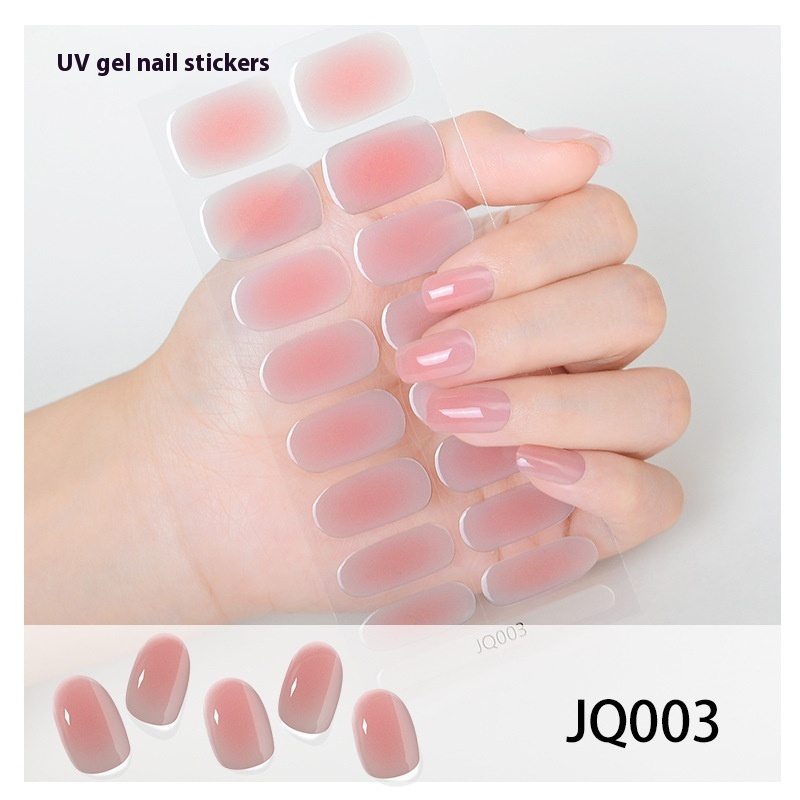 Gel Nail Sticker Light Hardening