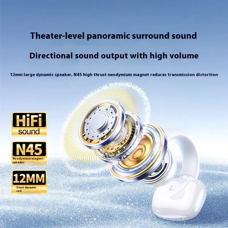 HiTune S3s6T6sMagict3Pro Bluetooth Headset Clip-on Wireless Bone Conduction Sports