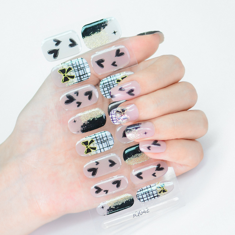 Gel Nail Sticker Light Hardening