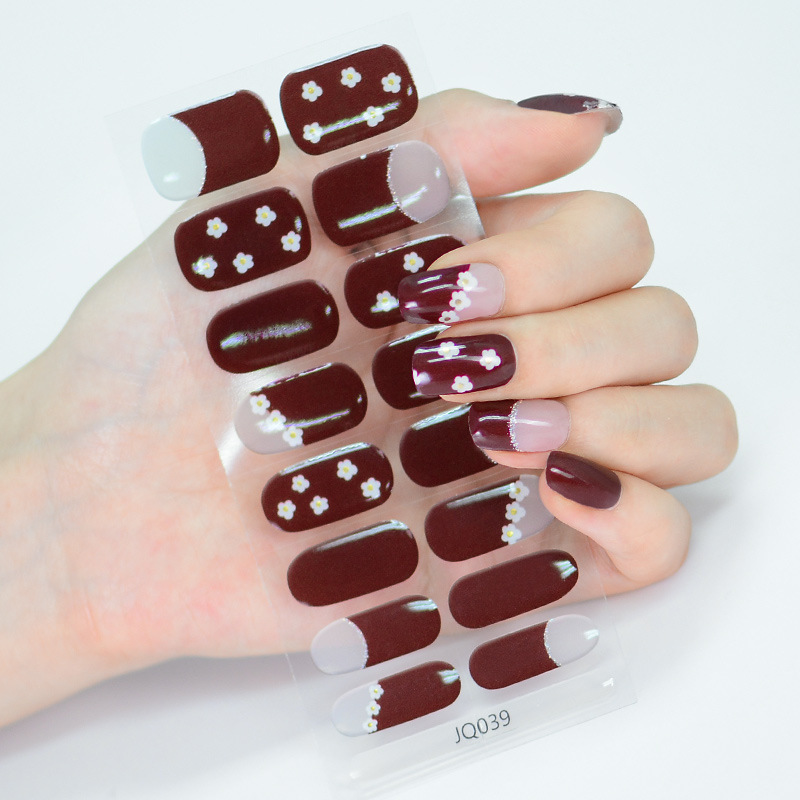 Gel Nail Sticker Light Hardening