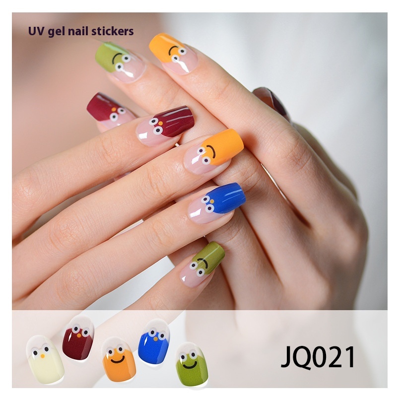 Gel Nail Sticker Light Hardening