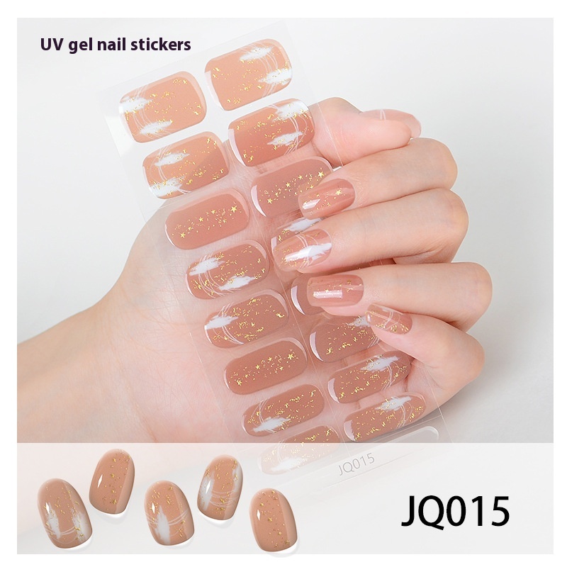 Gel Nail Sticker Light Hardening