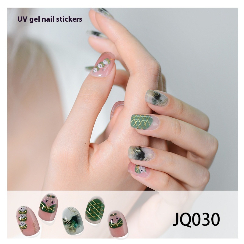 Gel Nail Sticker Light Hardening