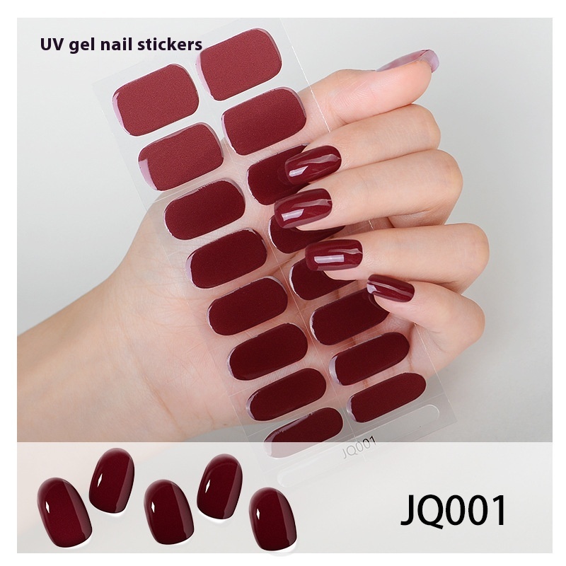 Gel Nail Sticker Light Hardening