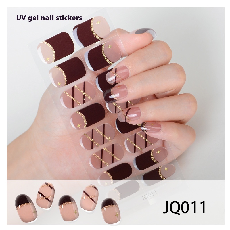Gel Nail Sticker Light Hardening