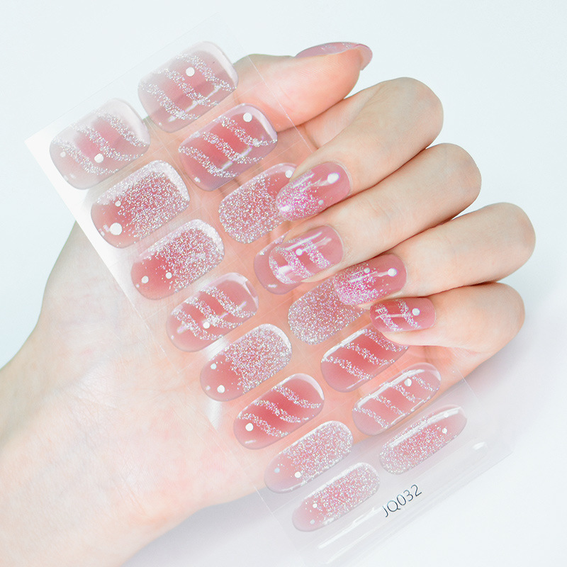 Gel Nail Sticker Light Hardening