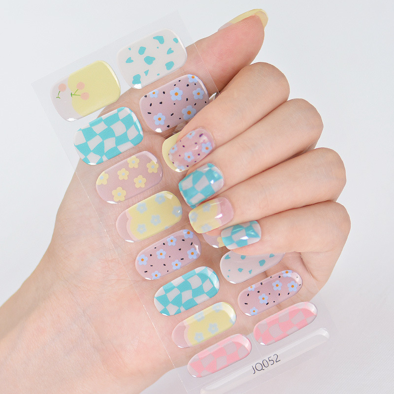 Gel Nail Sticker Light Hardening