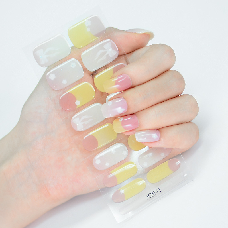 Gel Nail Sticker Light Hardening