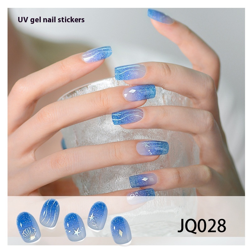 Gel Nail Sticker Light Hardening