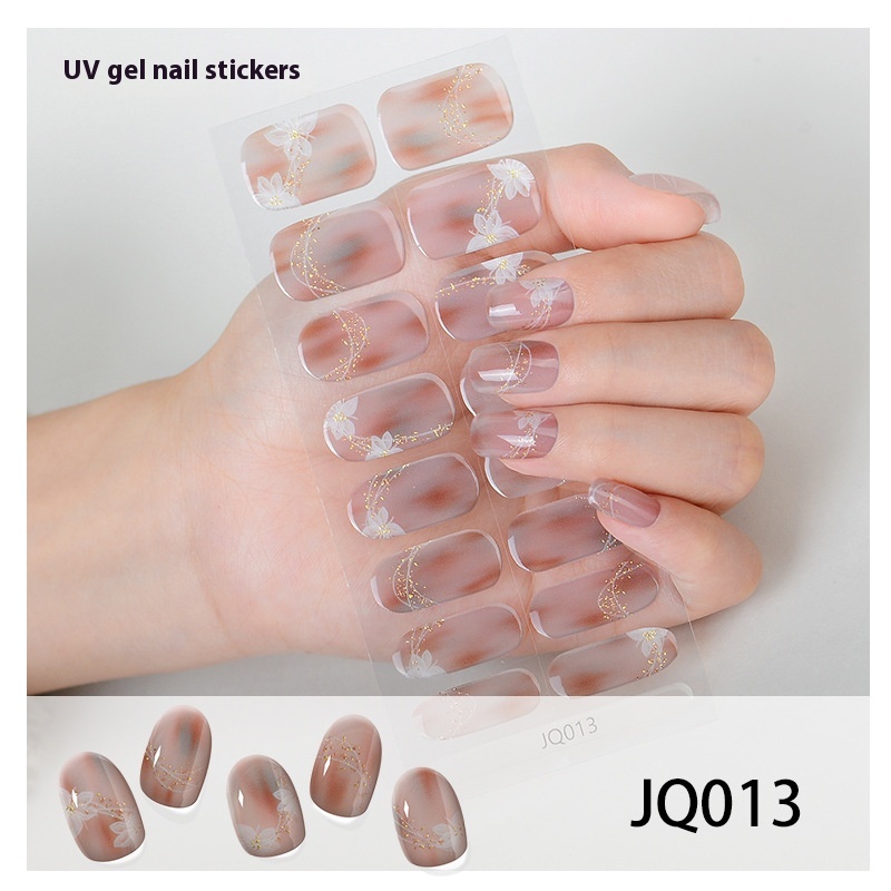 Gel Nail Sticker Light Hardening