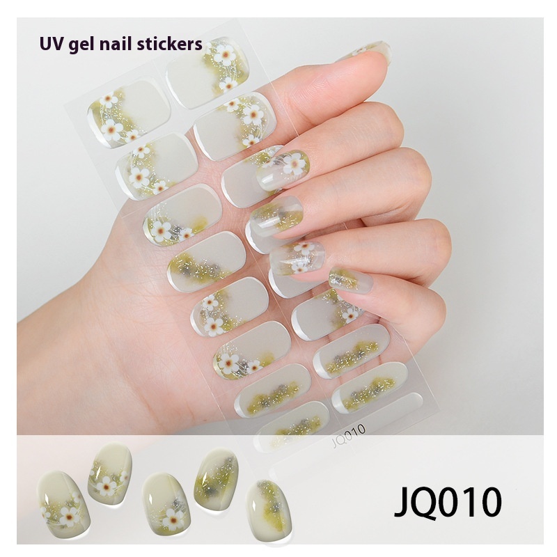Gel Nail Sticker Light Hardening