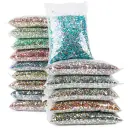 Resin Flat Magic Color Nail Rhinestone-sticking Handmade Ornament view 9