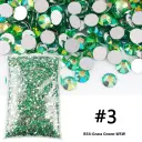 Resin Flat Magic Color Nail Rhinestone-sticking Handmade Ornament view 10