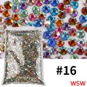 Resin Flat Magic Color Nail Rhinestone-sticking Handmade Ornament view 8