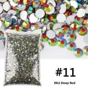 Resin Flat Magic Color Nail Rhinestone-sticking Handmade Ornament view 14