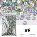 Resin Flat Magic Color Nail Rhinestone-sticking Handmade Ornament view 22