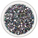 Resin Flat Magic Color Nail Rhinestone-sticking Handmade Ornament view 2