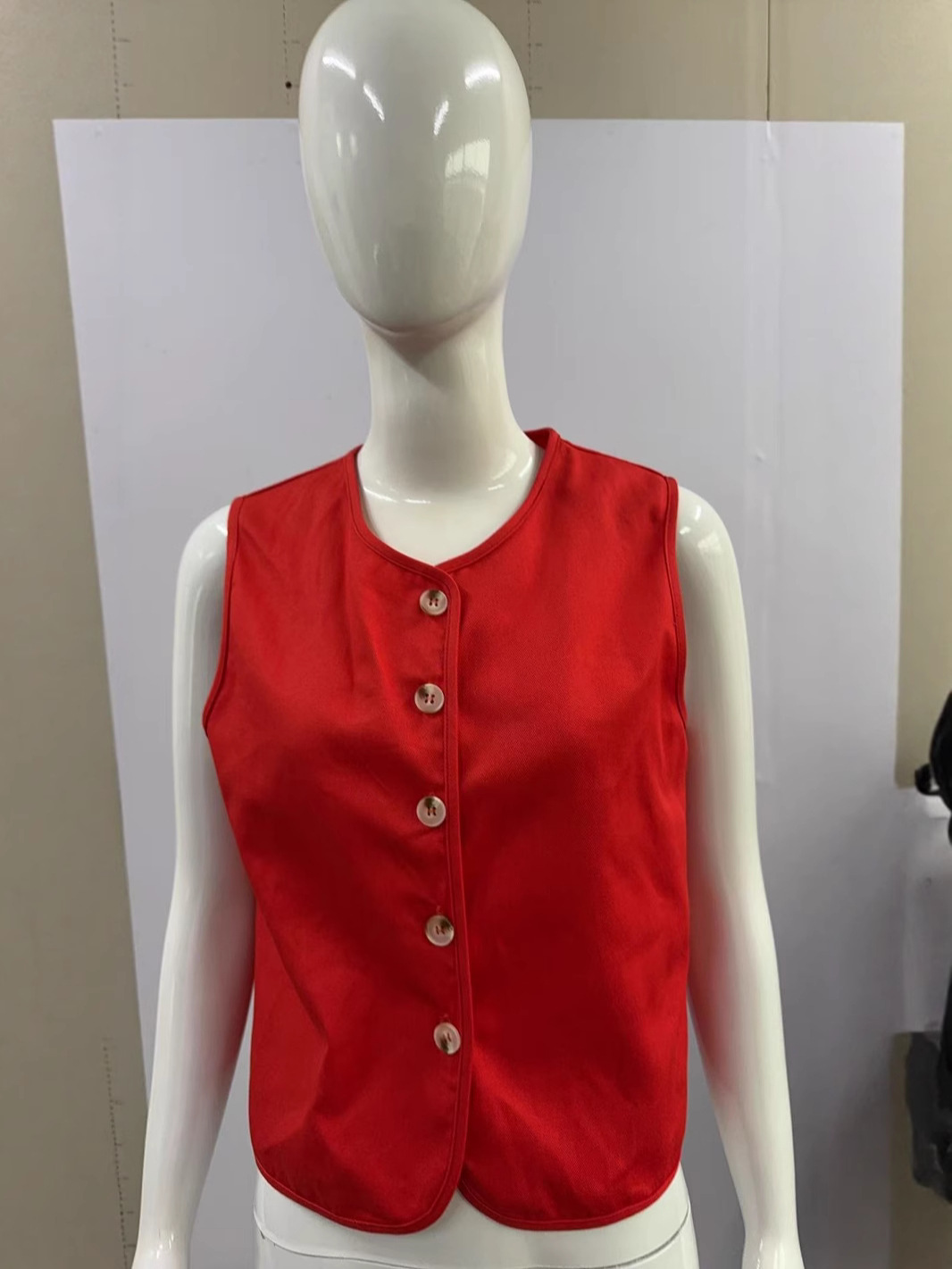 American Color Loose Fashion Ladies' Vest