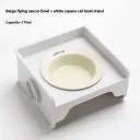 Bowl Beige Bowl Rack White