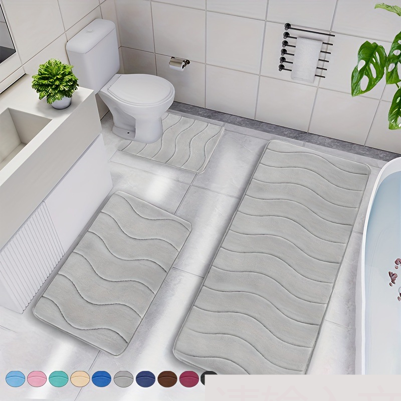 Bathroom Non-slip Mat Foot Mats Absorbent Floor Mat