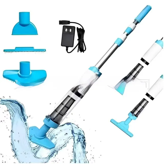 Wireless Vacuum Cleaner For Fish Pond Underwater Rechargeable Eu - Shop at LoveMi