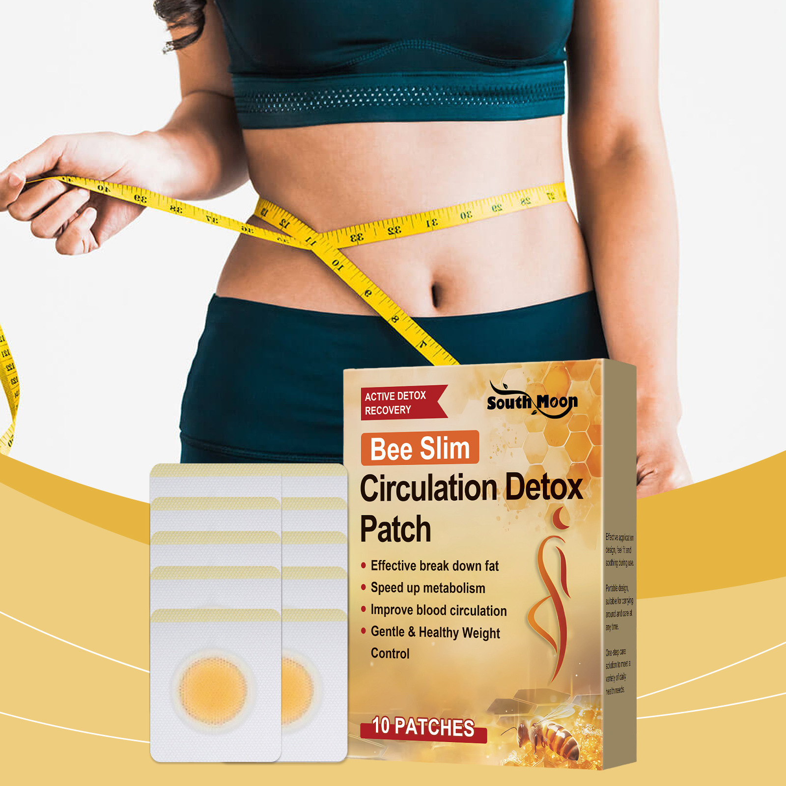Herbal Body Shaping Navel Stickers