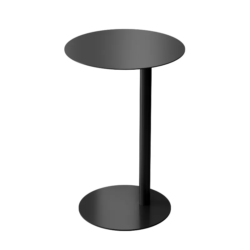 Coffee Sofa Side Table Mini Bedside Corner Table - Black