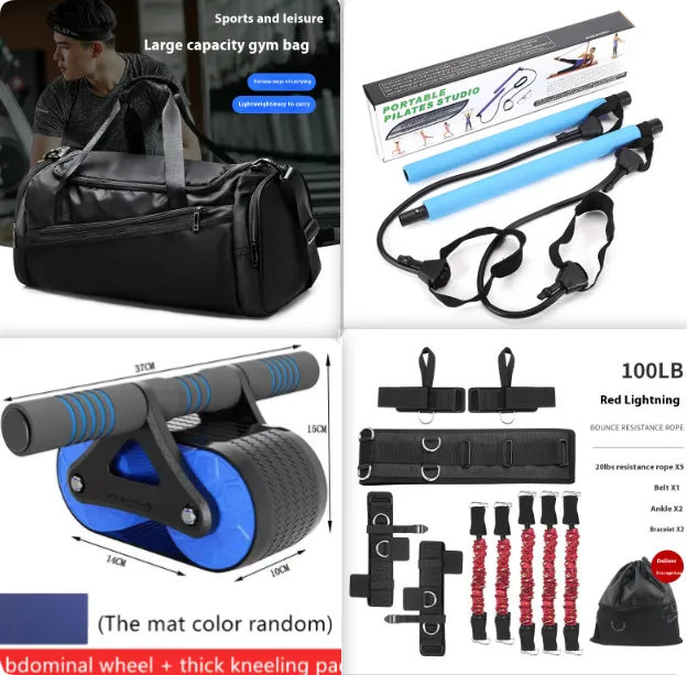 Double Wheel Abdominal Exerciser Women Men Automatic