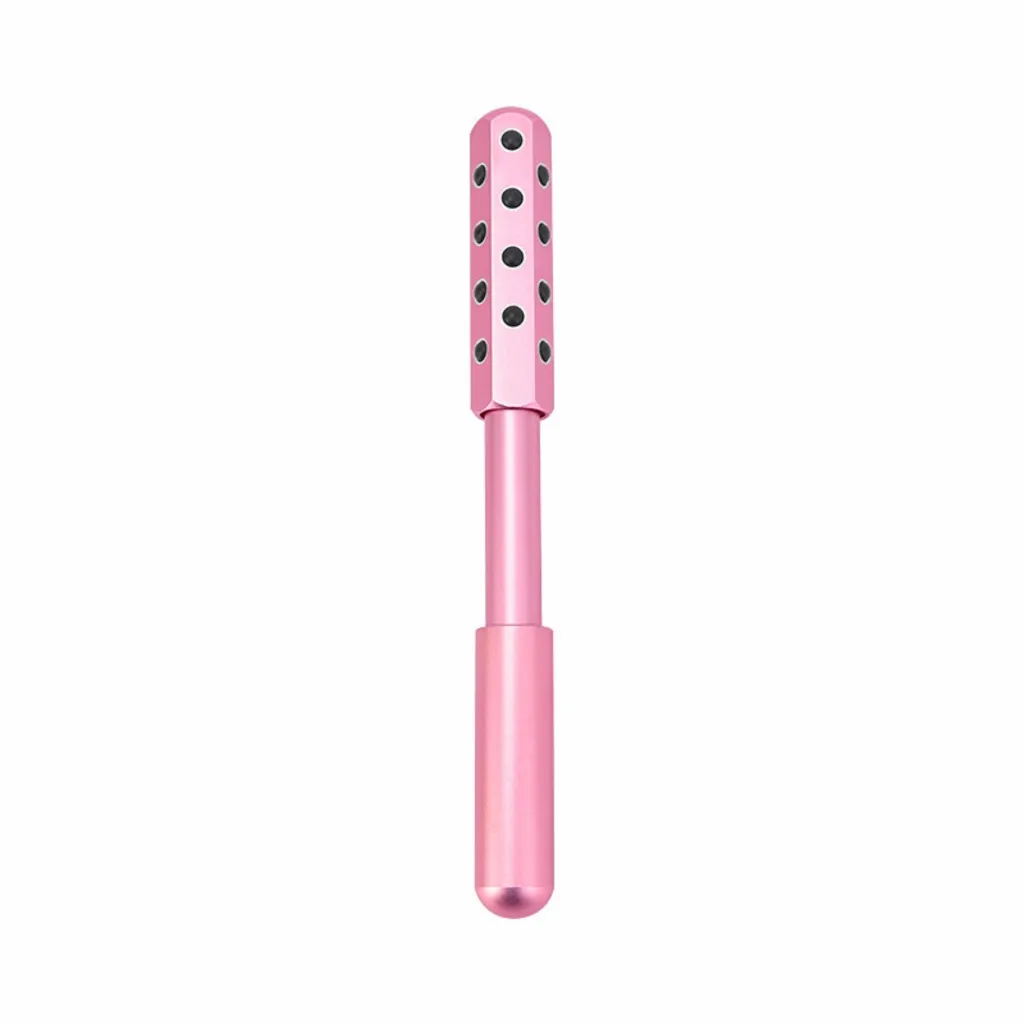 Germanium Particles Roller Beauty Massage Instrument Eye Beauty - 24 Germanium Particles In Pink