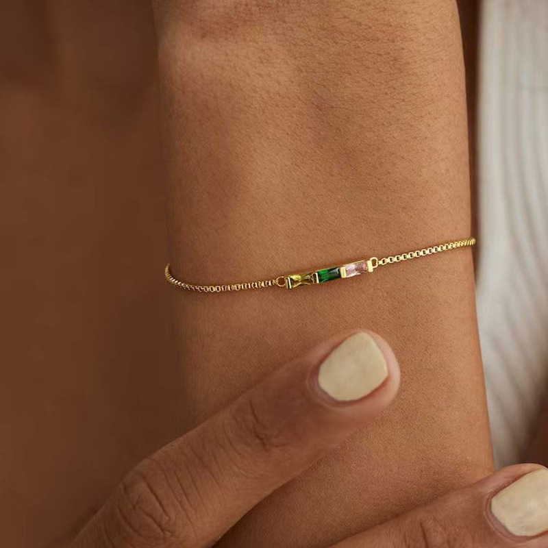 Kediy December Crystal Fashion And Exquisite Bracelet