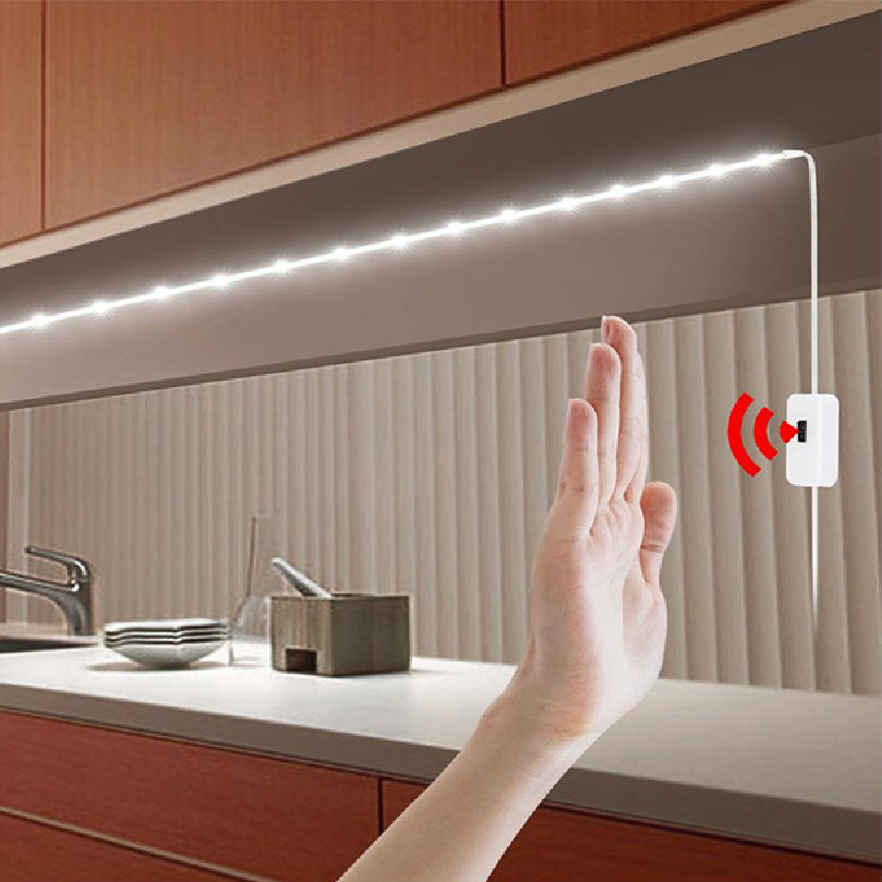 LED Light With USB Hand Scanning Induction Cabinet Light