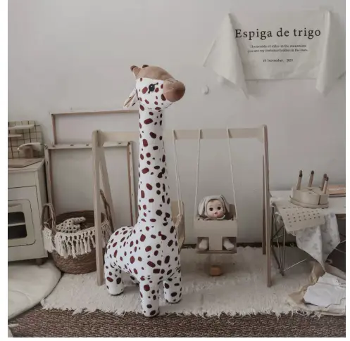 Creative Children Cartoon Giraffe Comforting Plush Toys