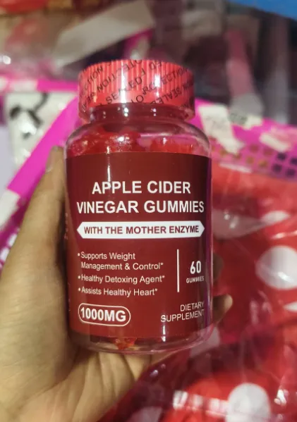 Household Nutritious Cider Vinegar Gummies - 60 Tablets