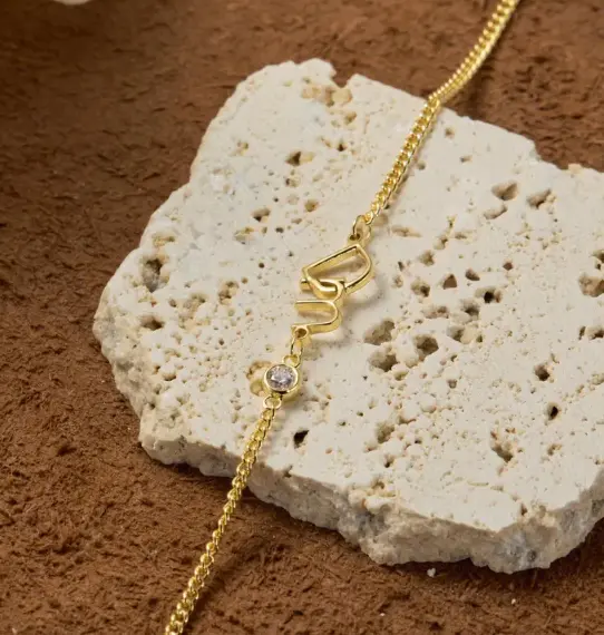 A Versatile English Letter Name For A Custom-made Bracelet