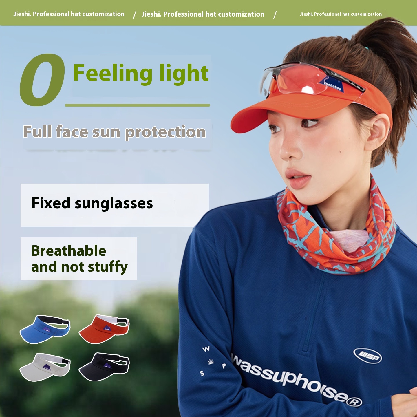 Sports Breathable Casual Visor Cap