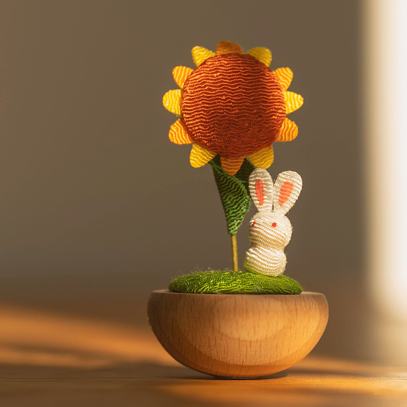 Sunflower Tumbler Decoration Cute Creative Car Gift - Image 3