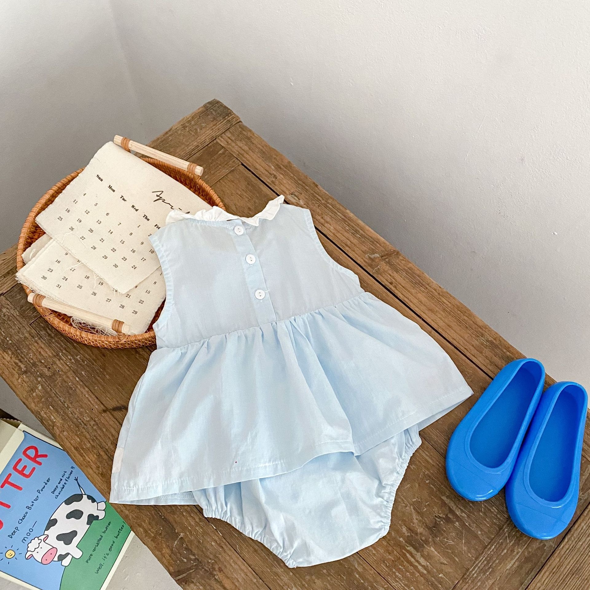 Title 7, Childrens Cotton Stitching Love Breathable Jum...