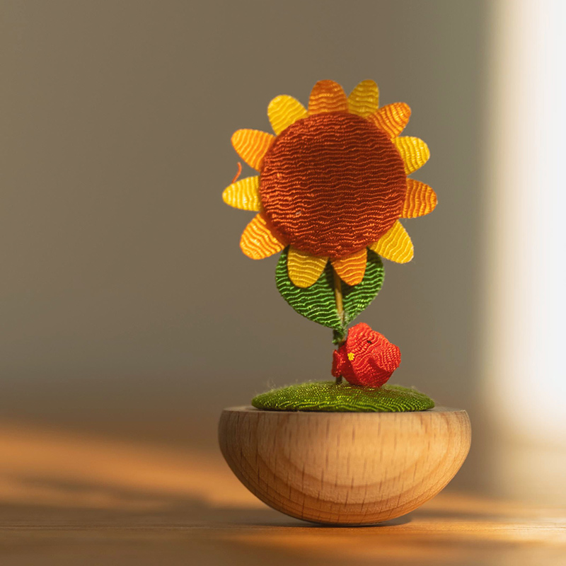 Sunflower Tumbler Decoration Cute Creative Car Gift - Image 2