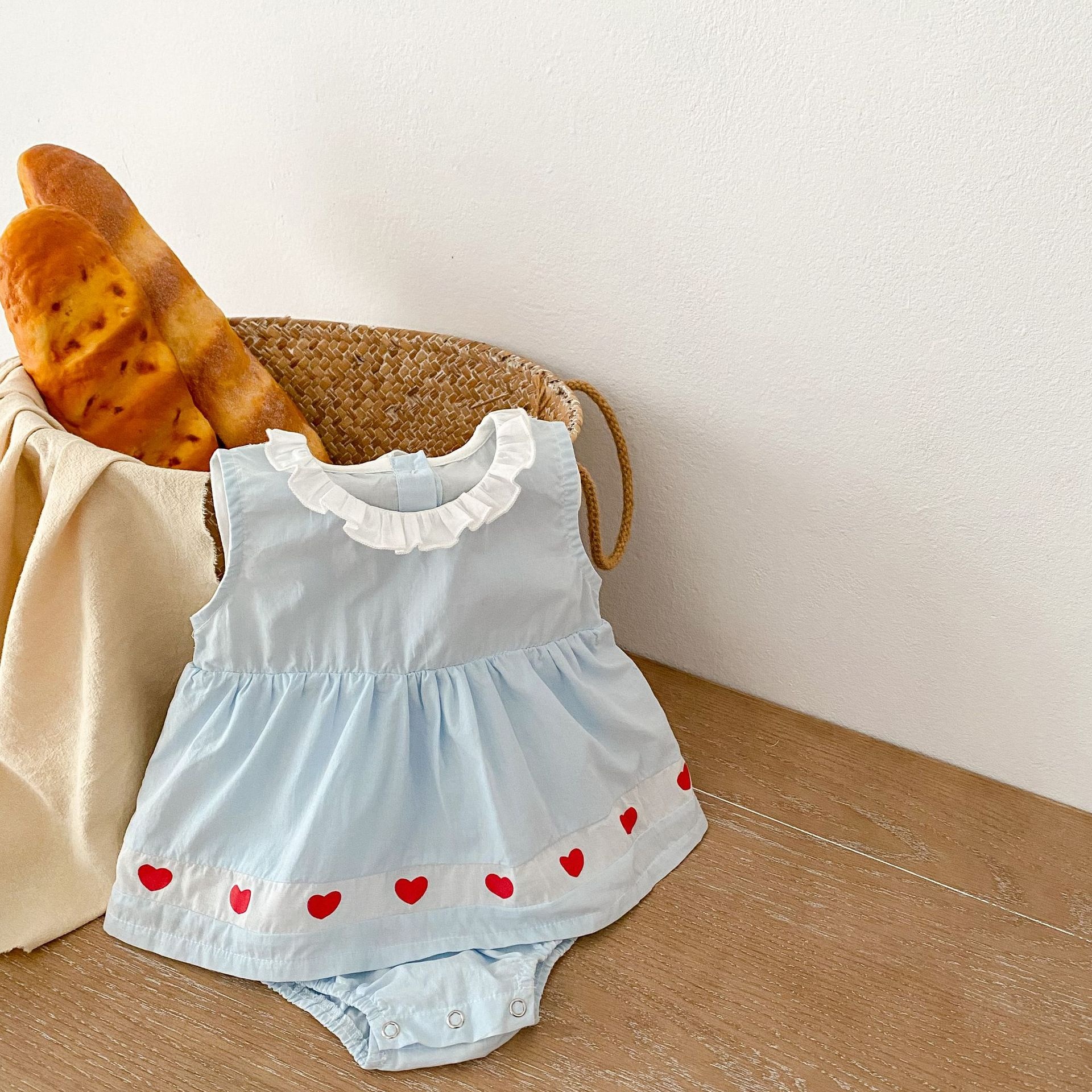 Title 5, Childrens Cotton Stitching Love Breathable Jum...