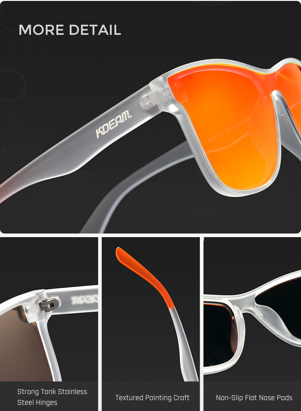 Lunettes sport monobloc UV400 C2