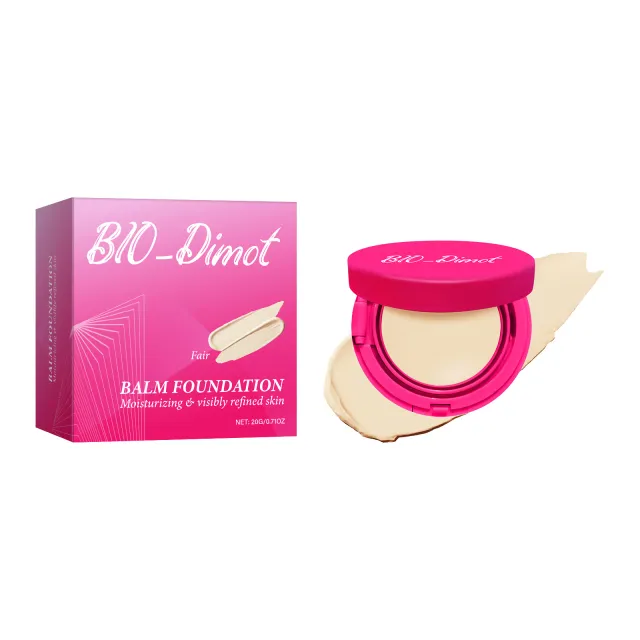 Foundation Cream Lightweight Moisturizing Nude Makeup Lasting Ivory White - Shop at LoveMi