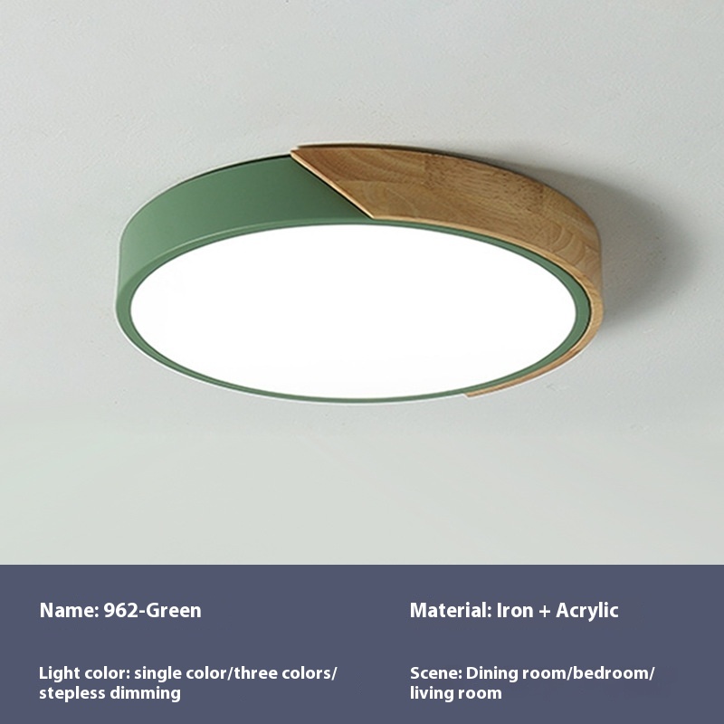 Simple Full Spectrum Round Living Room Led Ceiling Lamp