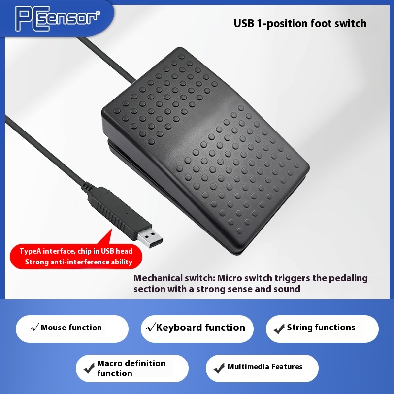 Ultrasonic B- Ultrasound Gastroscopy Programmable Button Usb Pedal