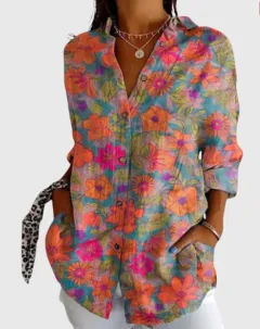 Women's Long Shirt For Summer - 2 Style-5Xl - View 1