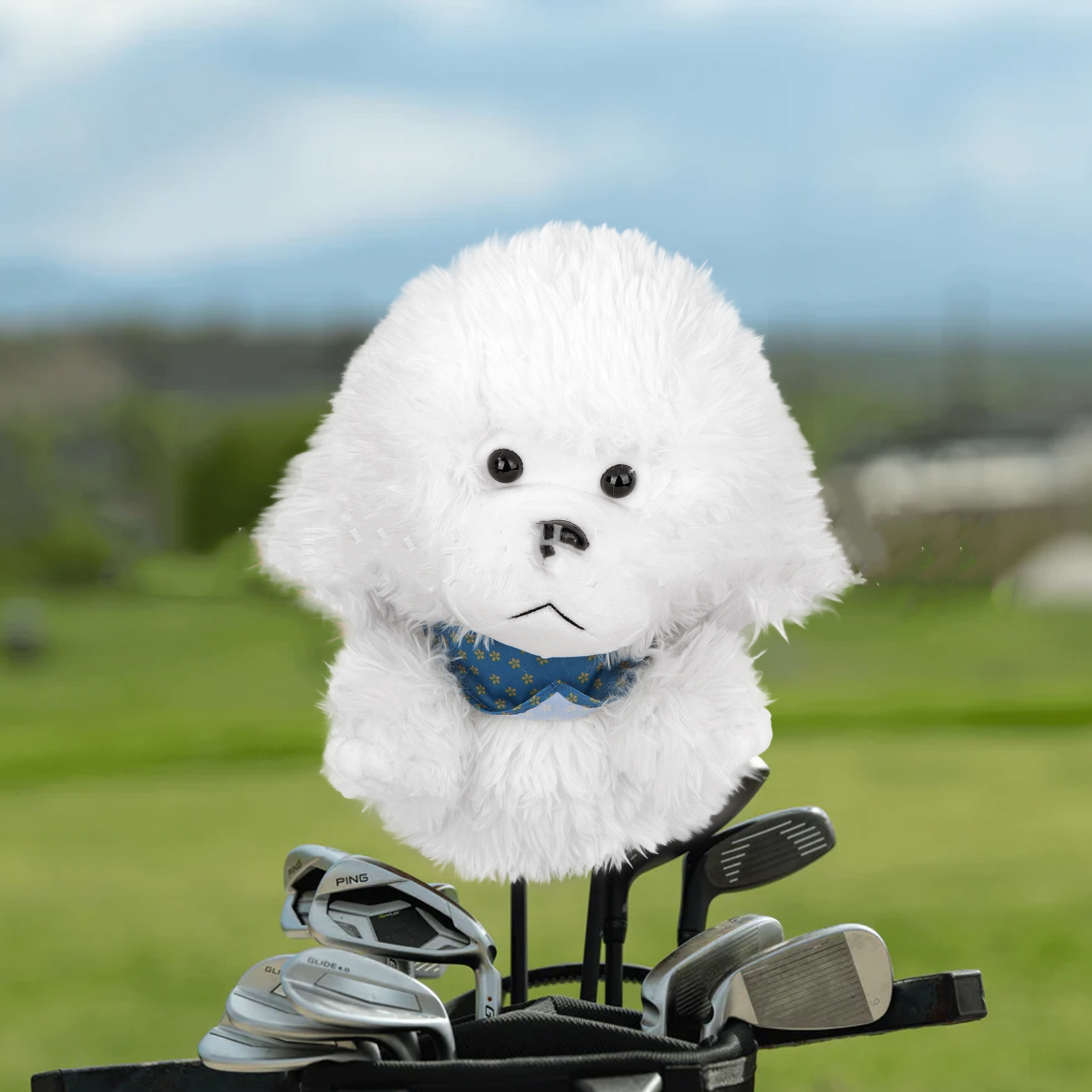Plush Animal Pole Cover Golf Supplies