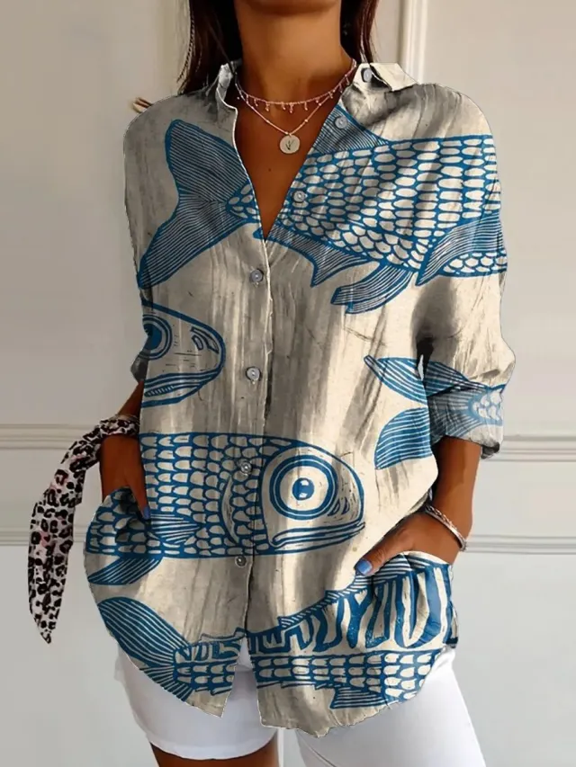 Women's Long Shirt For Summer Ncxcs042 3Xl - Shop at LoveMi